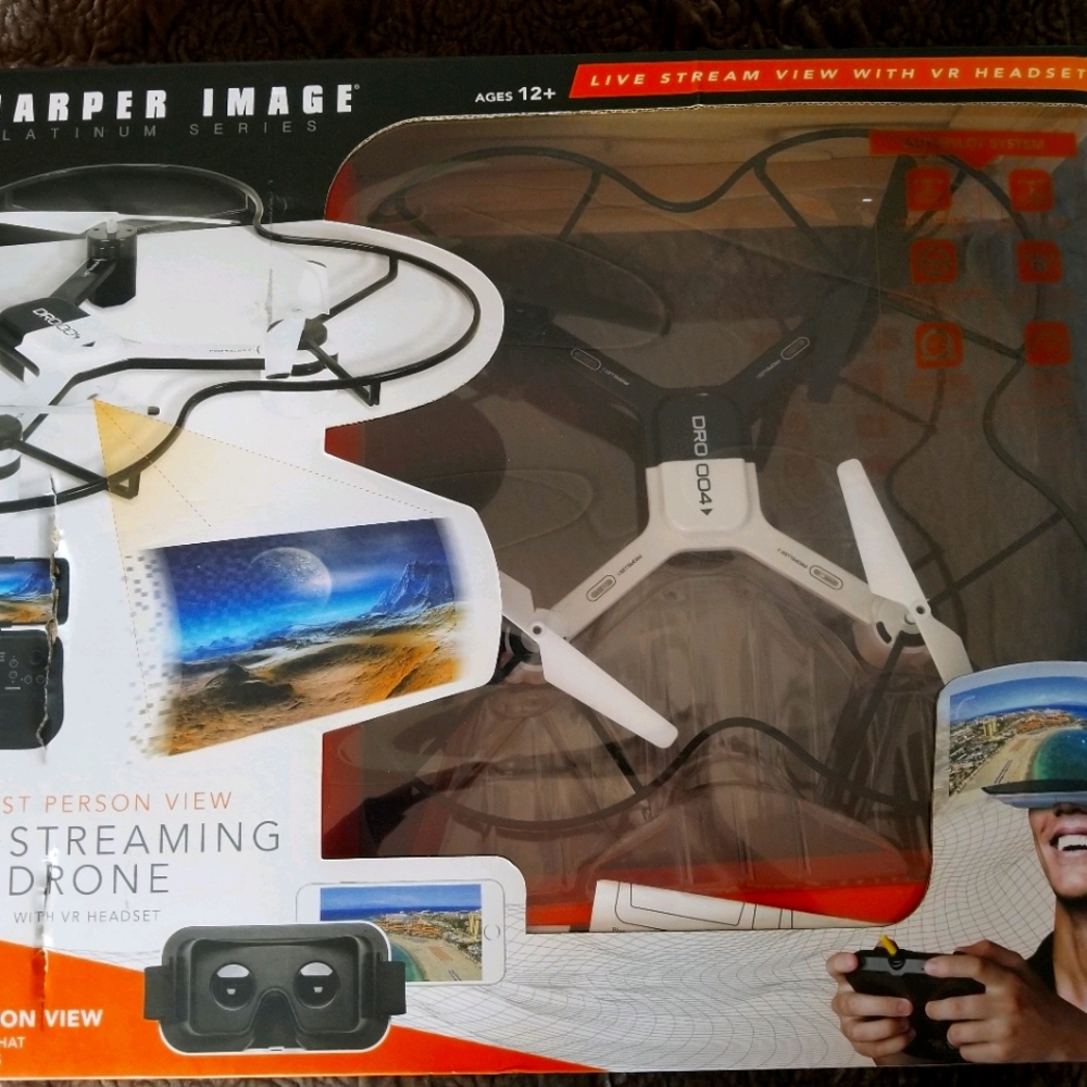 Sharper Image Streaming Drone